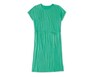 Serra Ladies Pleated Dress Green Shift