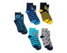 Licensed Childrens Character 5pk Socks Transformers