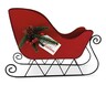 Merry Moments Sleigh Red