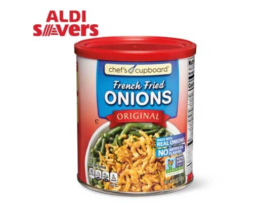 ALDI Savers Chef&#039;s Cupboard French Fried Onions