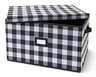 Huntington Home Large Storage Cube Buffalo Plaid