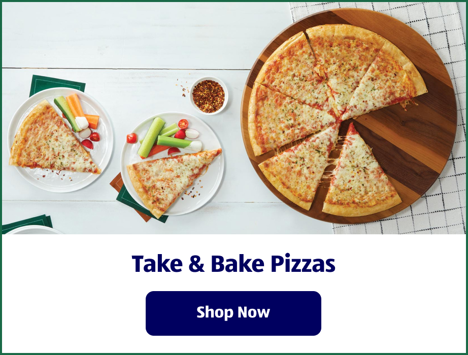 Take &amp; Bake Pizzas