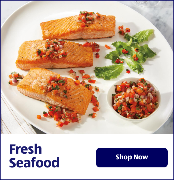 Fresh Seafood. Shop Now.