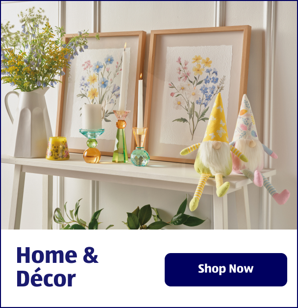 Home &amp; Decor. Shop Now.