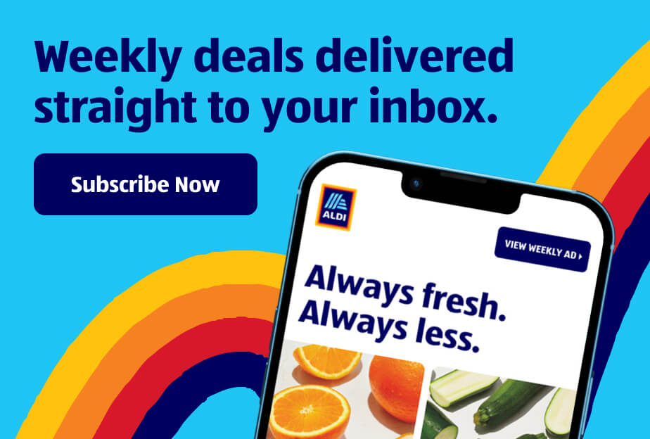 Weekly deals delivered straight to your inbox. Subscribe Now.