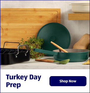 Turkey Day Prep. Shop Now.