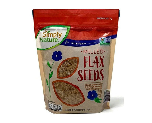 Brown Whole or Milled Flax Seed - Simply Nature