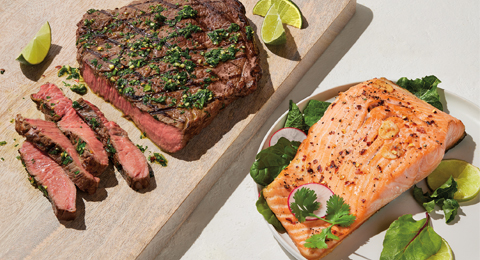 Save on Swift Premium USDA Choice Beef Flank Steak Fresh Order Online  Delivery