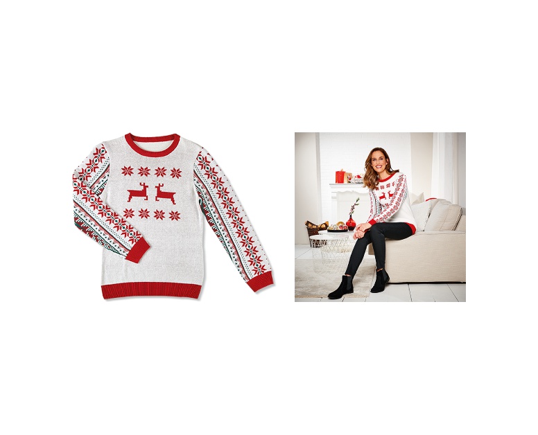 Merry Moments Men's or Ladies' Holiday Sweater ALDI US