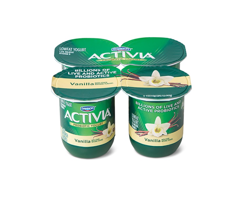 Dannon Activia Probiotic Yogurt 4 Pack Aldi Us 8549