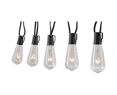 Gardenline Edison Bulb or Mosaic String Lights | ALDI US