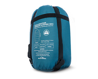 Adventuridge Cold Weather Hooded Sleeping Bag | ALDI US