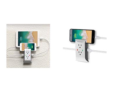 Bauhn Desktop, Swivel Or Wall Plate Charger | ALDI US