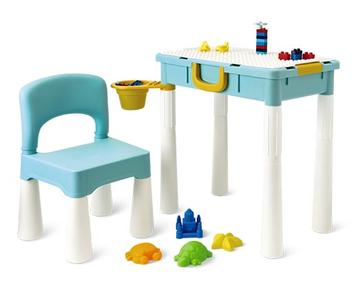 bee happy 5 in 1 activity table aldi