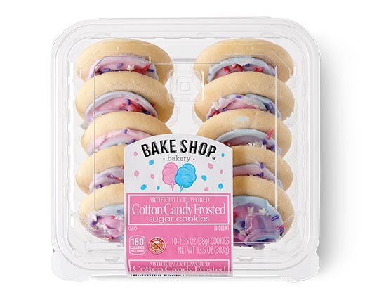 Bake Shop Cotton Candy Frosted Sugar Cookie