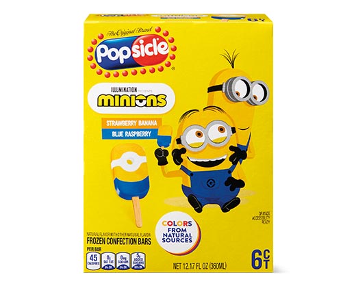 Popsicle Minions Character Pops