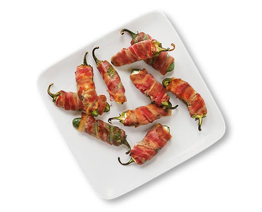 Custom Made Meals Bacon Wrapped Jalapeno Peppers