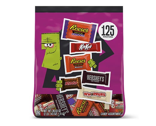 Hershey&#039;s Chocolate Minis Assortment 125pc