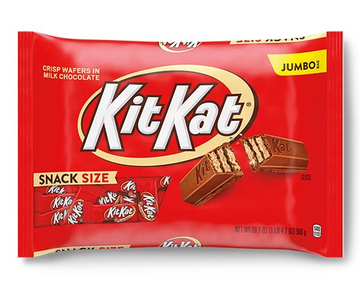 Hershey&#039;s Kit Kat Snack Size Jumbo Bag