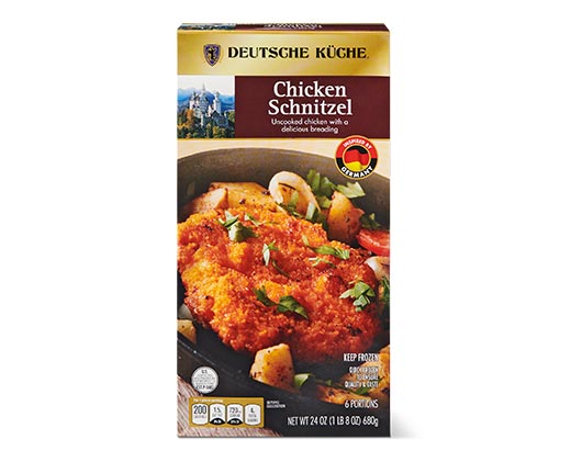 Deutsche Küche Chicken Schnitzel