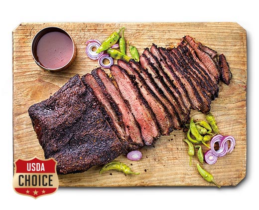 Salt &amp; Pepper or BBQ Seasoned Brisket