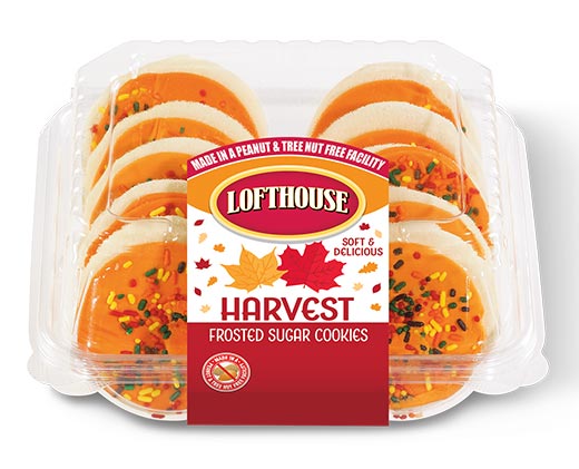 Lofthouse Harvest Frosted Sugar Cookies