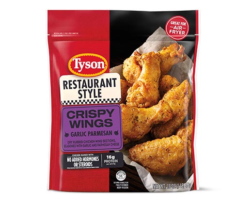 Tyson Garlic Parmesan Wings