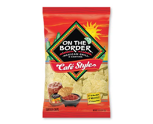 On The Border Cafe Style Tortilla Chips