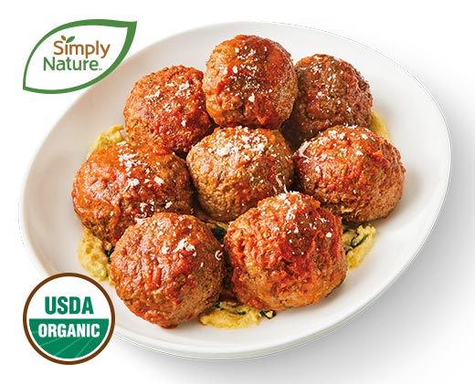 USDA Organic. Simply Nature Organic Grass Fed 93/7 Ground Beef