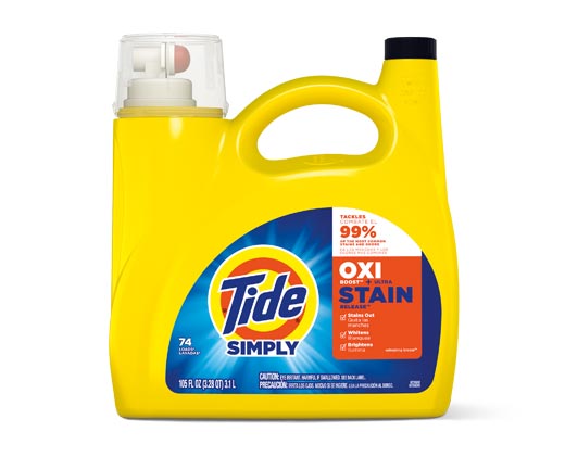 Tide Simply with Oxi Refreshing Breeze