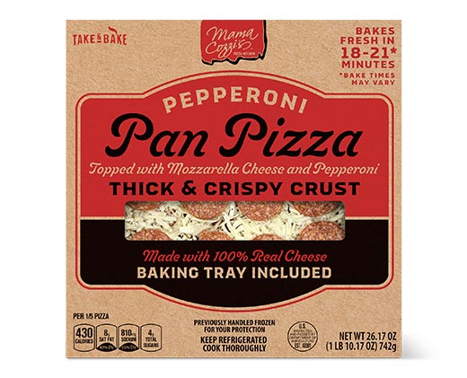 Mama Cozzi&#039;s Pizza Kitchen Pepperoni Pan Deli Pizza