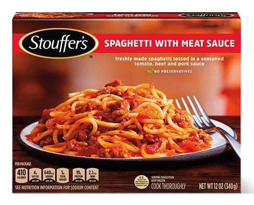 Stouffer&#039;s Spaghetti with Meat Sauce