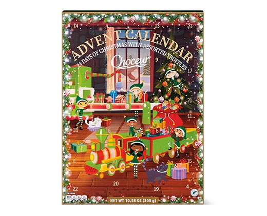 Choceur 24 Day Chocolate Truffle Advent Calendar