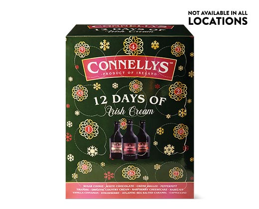 Connellys 12 Days of Irish Cream. Not available in all locations