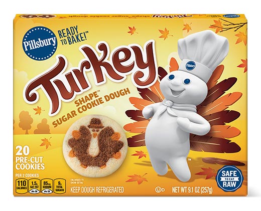 Pillsbury Turkey Cookies