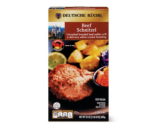 Deutsche Küche Beef Schnitzel