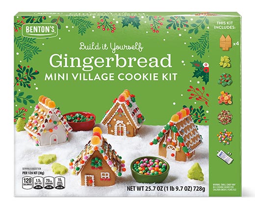 Benton&#039;s Gingerbread Mini Village Kit