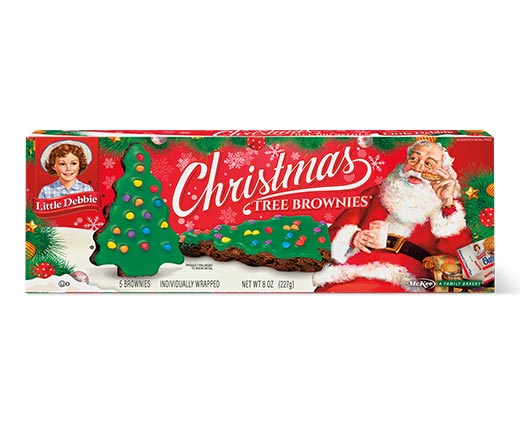 Little Debbie Christmas Tree Brownies