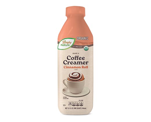 Simply Nature Organic Cinnamon Roll Coffee Creamer