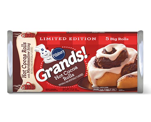 Pillsbury Grands! Hot Cocoa Cinnamon Rolls