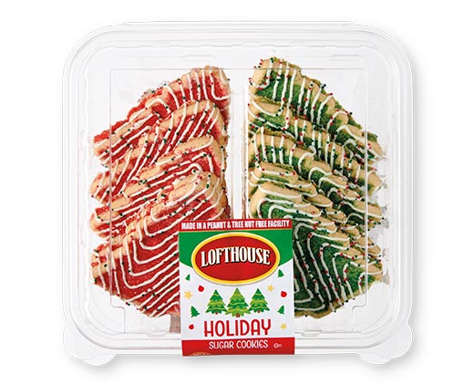 Lofthouse Christmas Tree Sugar Cookie