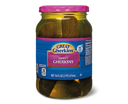 Great Gherkins ​​​​​​​Sweet Gherkins