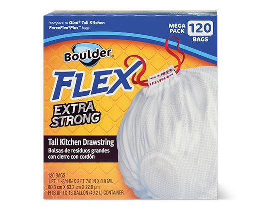 Boulder Flex Drawstring Kitchen Bags