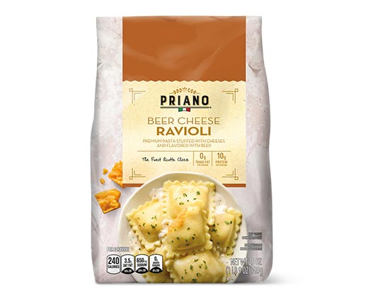 Priano Beer Cheese Ravioli