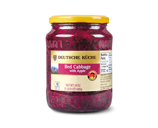 Deutsche Küche German Style Red Cabbage with Apples