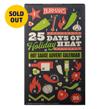 Sold Out. Burman&#039;s Hot Sauce Advent Calendar