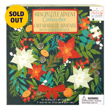 Sold Out. Merry Moments Mini Puzzle Advent Calendar