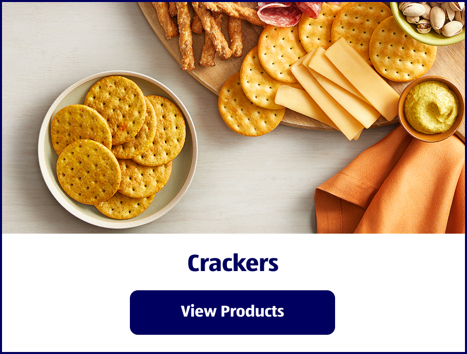 Crackers. View Products.