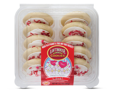 ALDI US - Lofthouse Valentine's Frosted Sugar Cookies