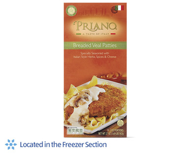 ALDI US - Priano Breaded Veal Patties